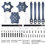 Alta calidad RJX Mark4 10 pulgadas 6 Kit de marco de fibra de carbono para RC Racing Drone Hexacopter Fpv Frame